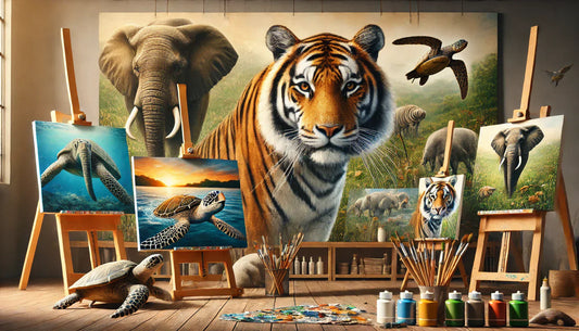 How Wildlife Art Preserves Endangered Species on Canvas