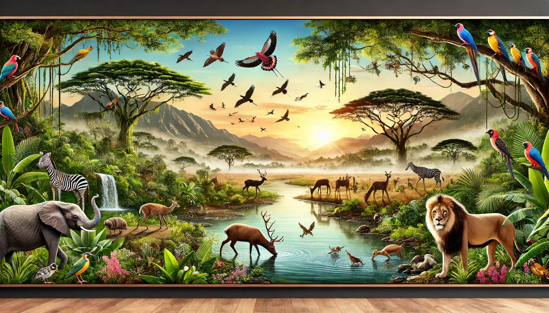 The Stories Behind Wildlife Habitats in Art