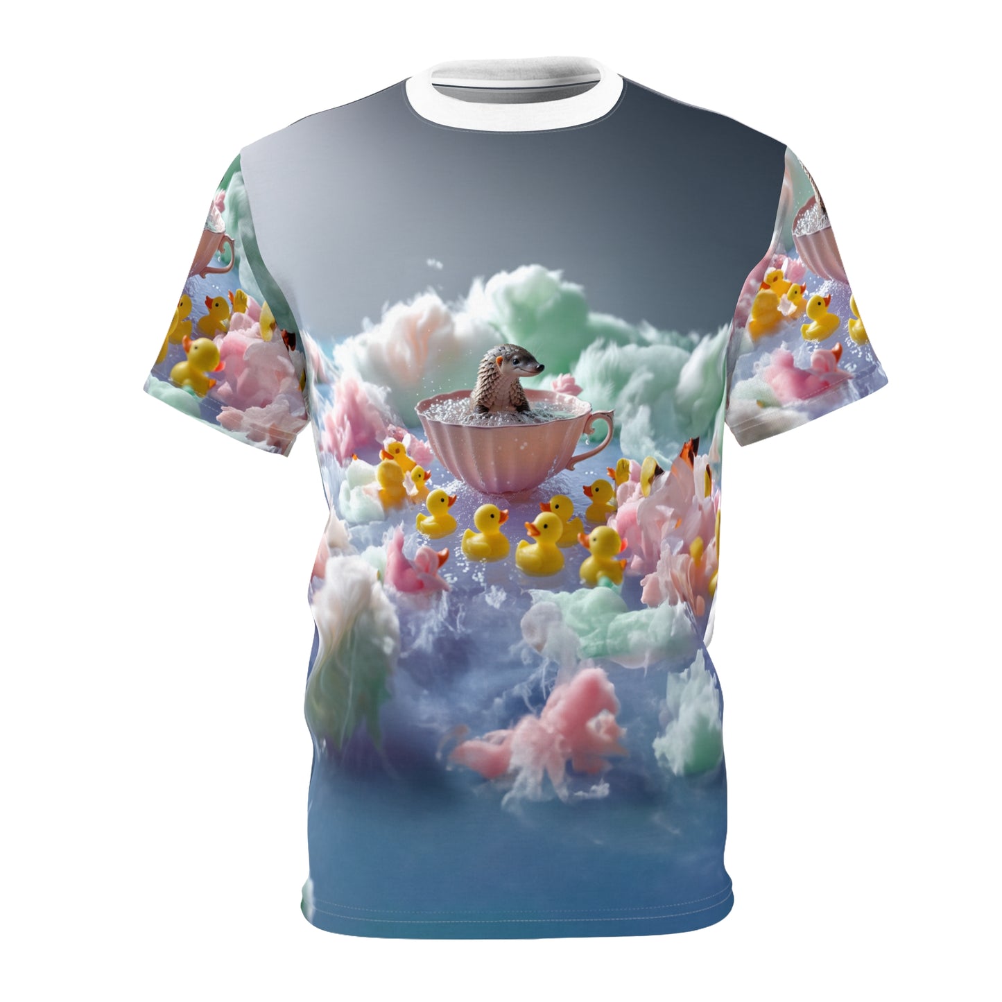 Pangolin in a Cotton Candy Dream