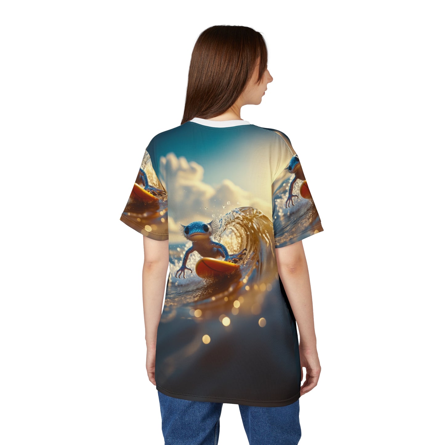 Cool Surfer Axolotl