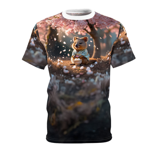 Cherry Blossom Serenity Quokka