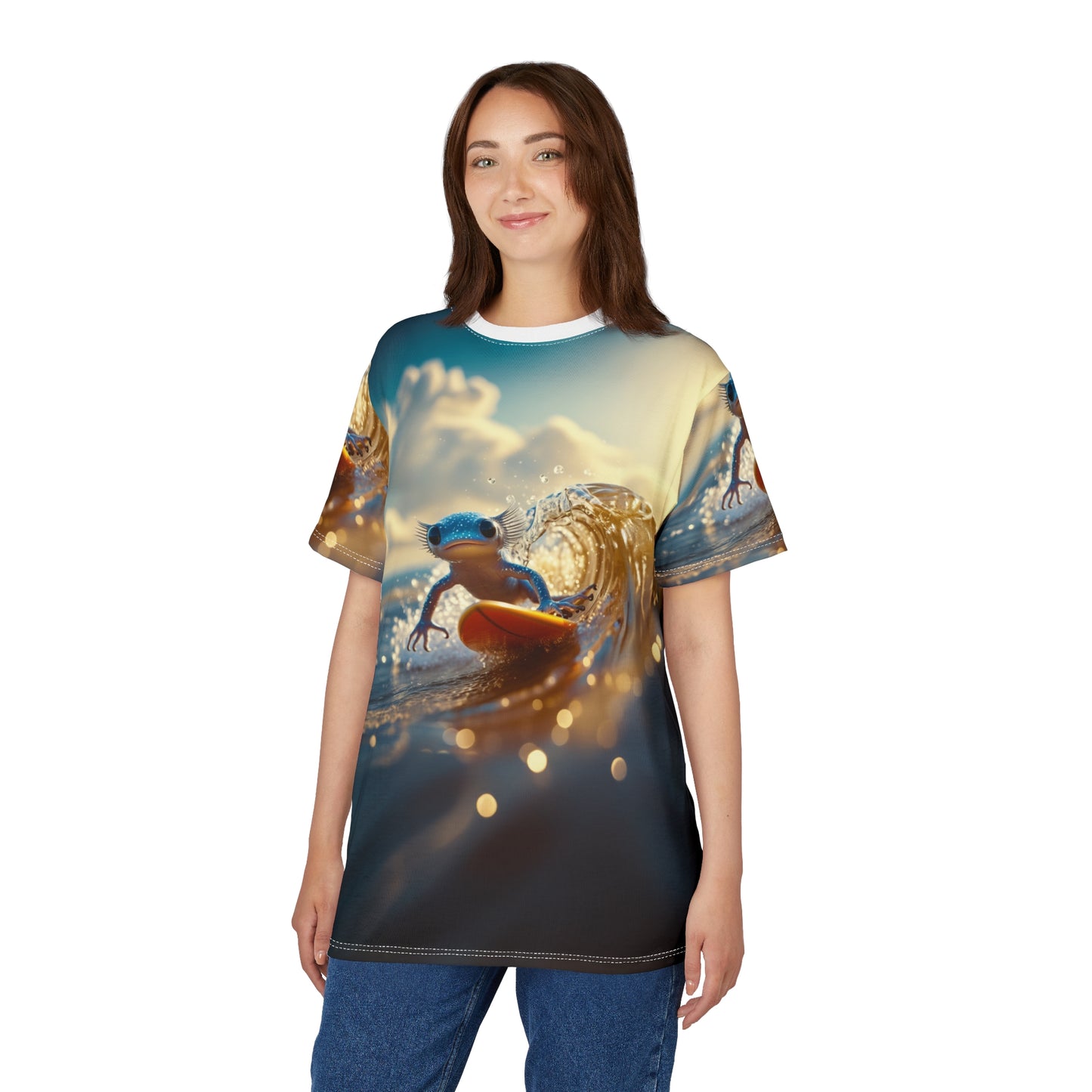 Cool Surfer Axolotl
