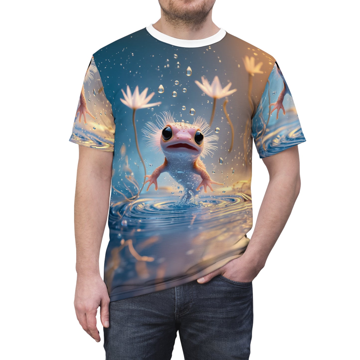 The Water Lotus Guardian Axolotl