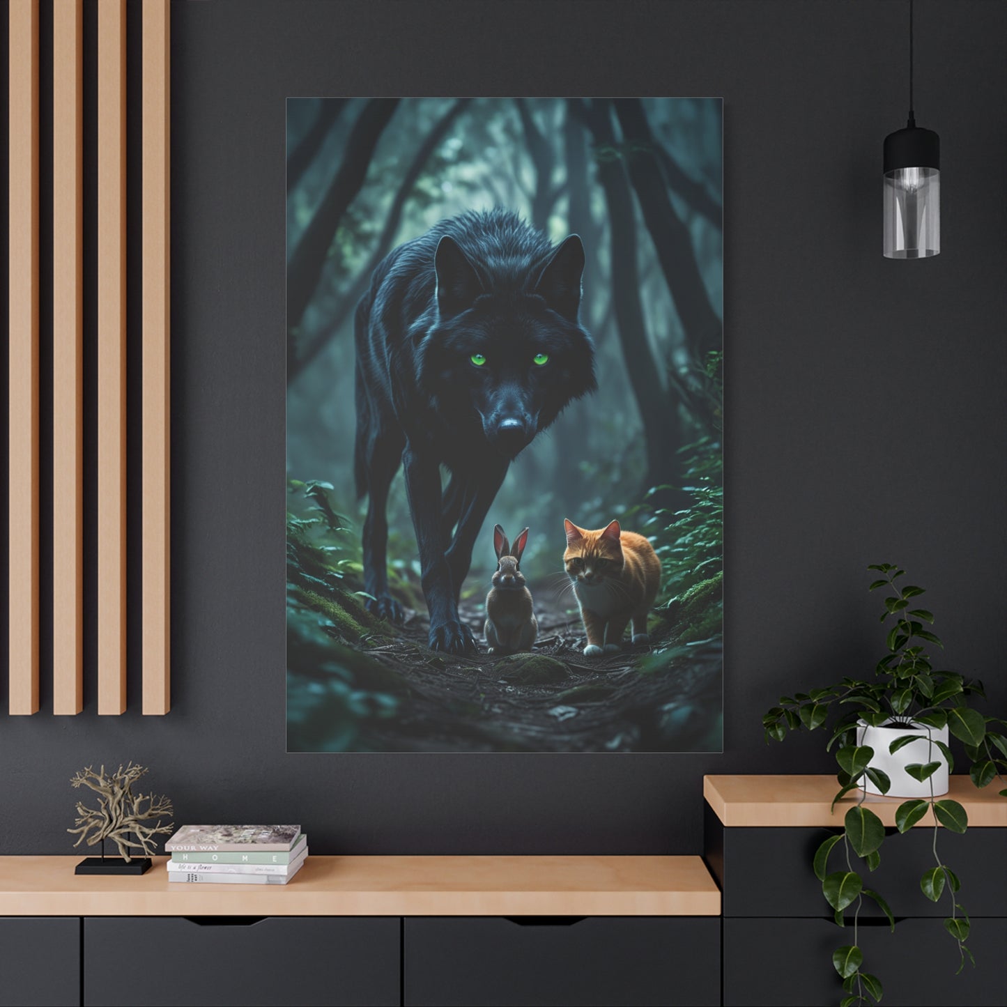 Loyalty Under the Moon – The Wolf and the Fox