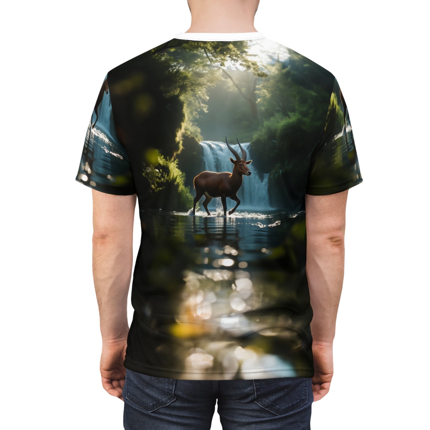 Forest Reflection Saola