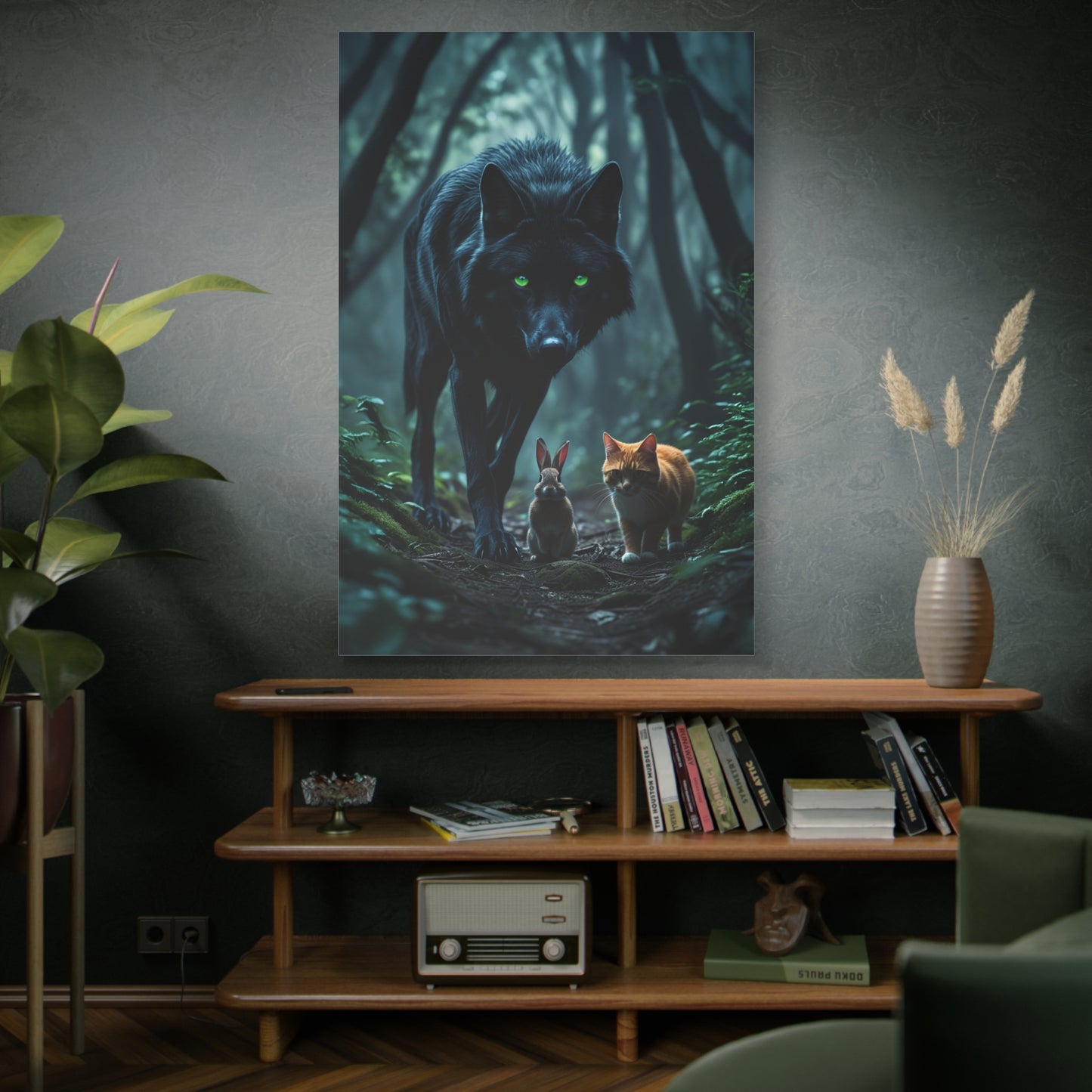 Loyalty Under the Moon – The Wolf and the Fox
