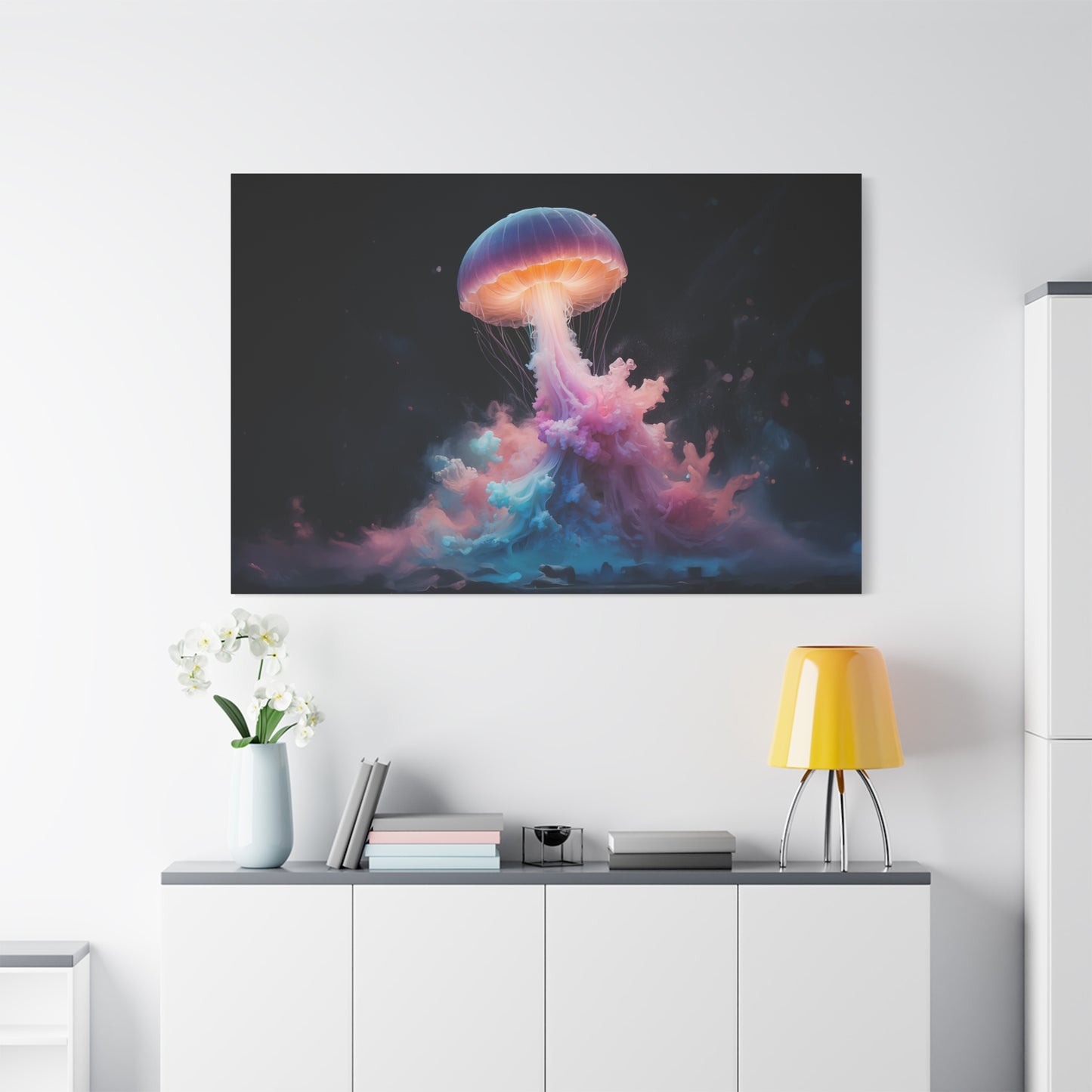 Neon Drifter – The Cosmic Jellyfish
