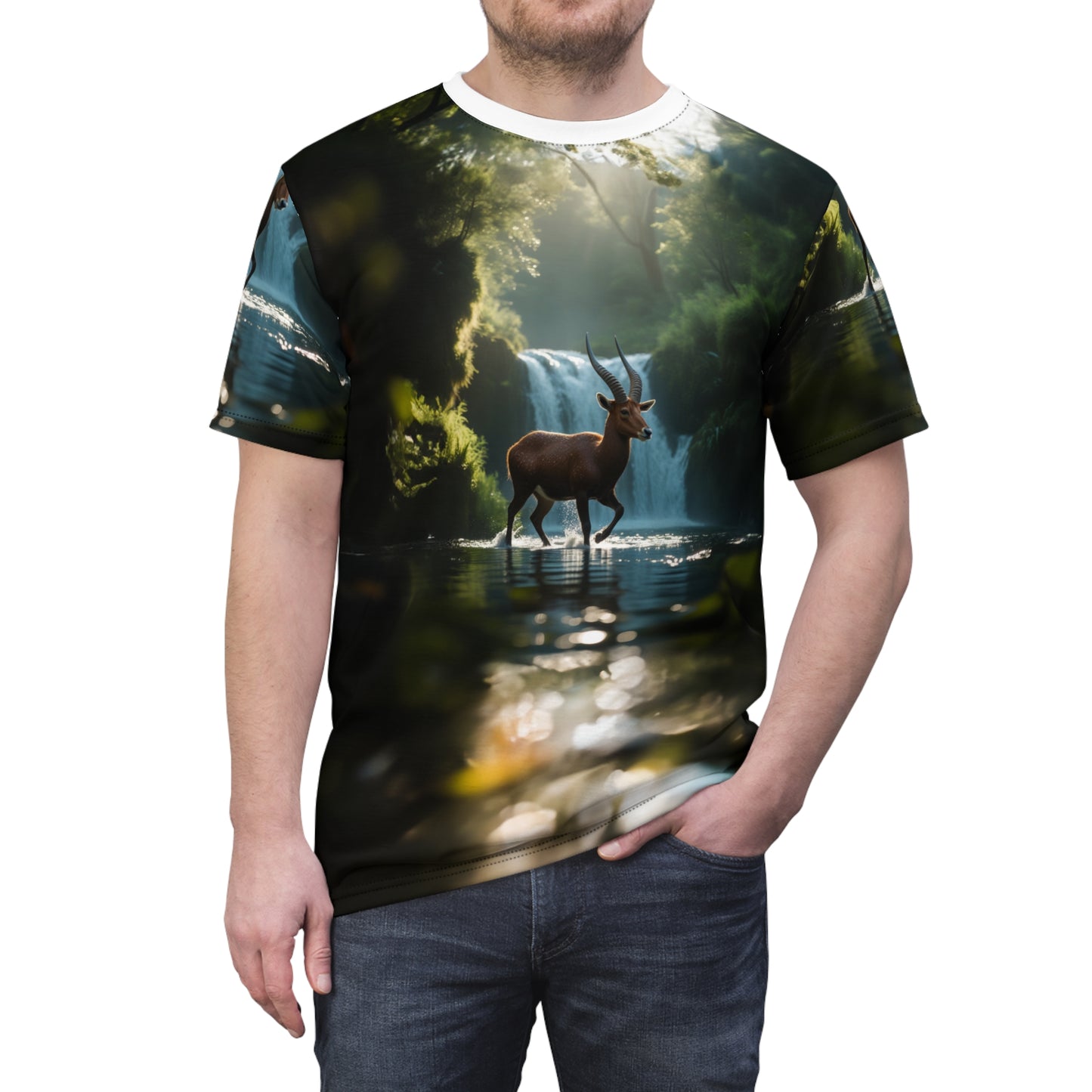 Forest Reflection Saola