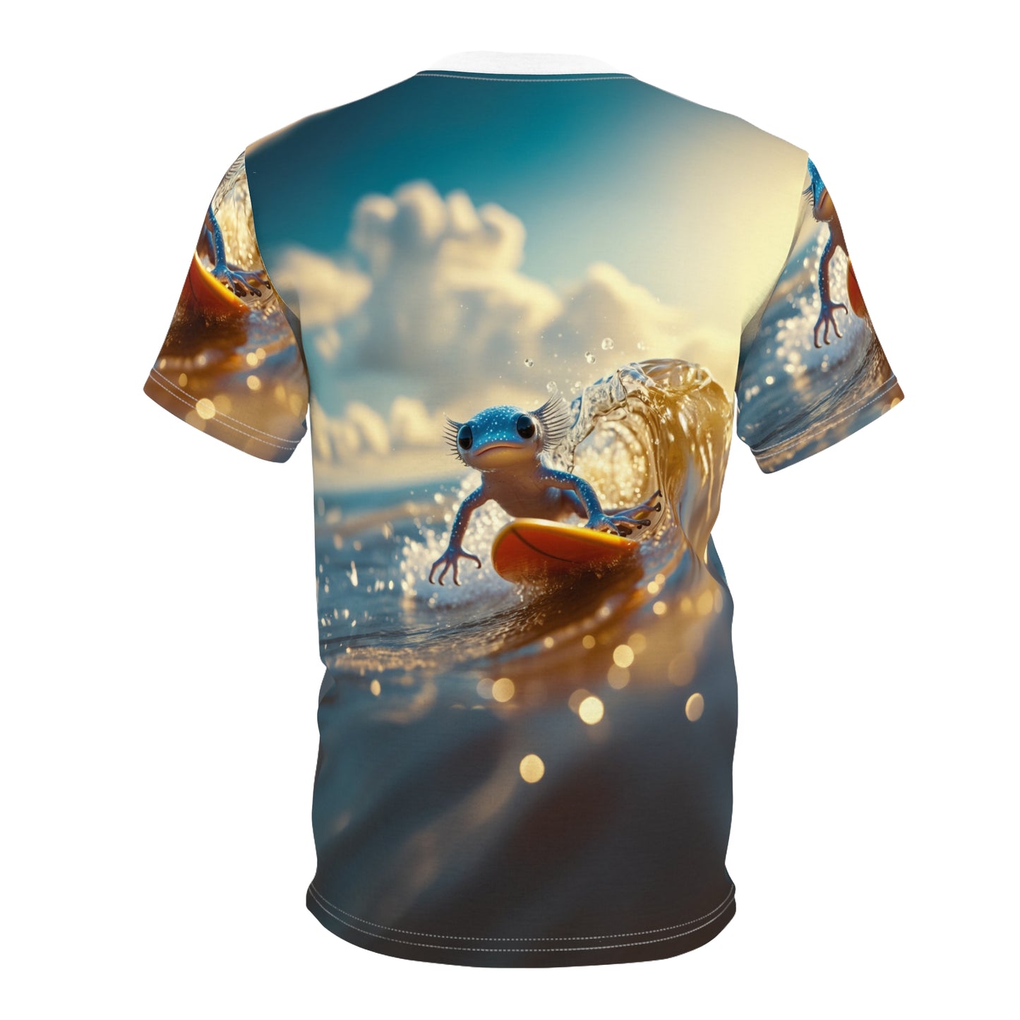 Cool Surfer Axolotl