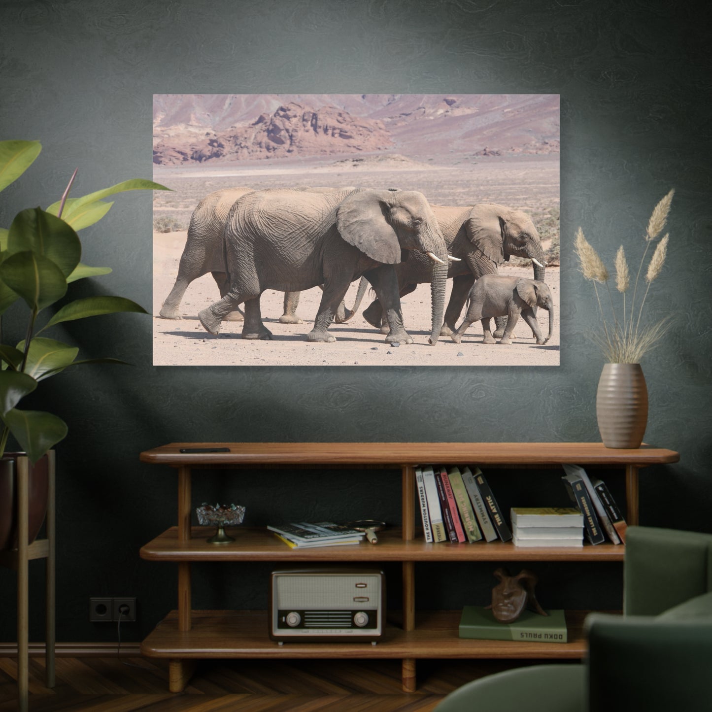 Majestic Elephant Canvas Wall Art