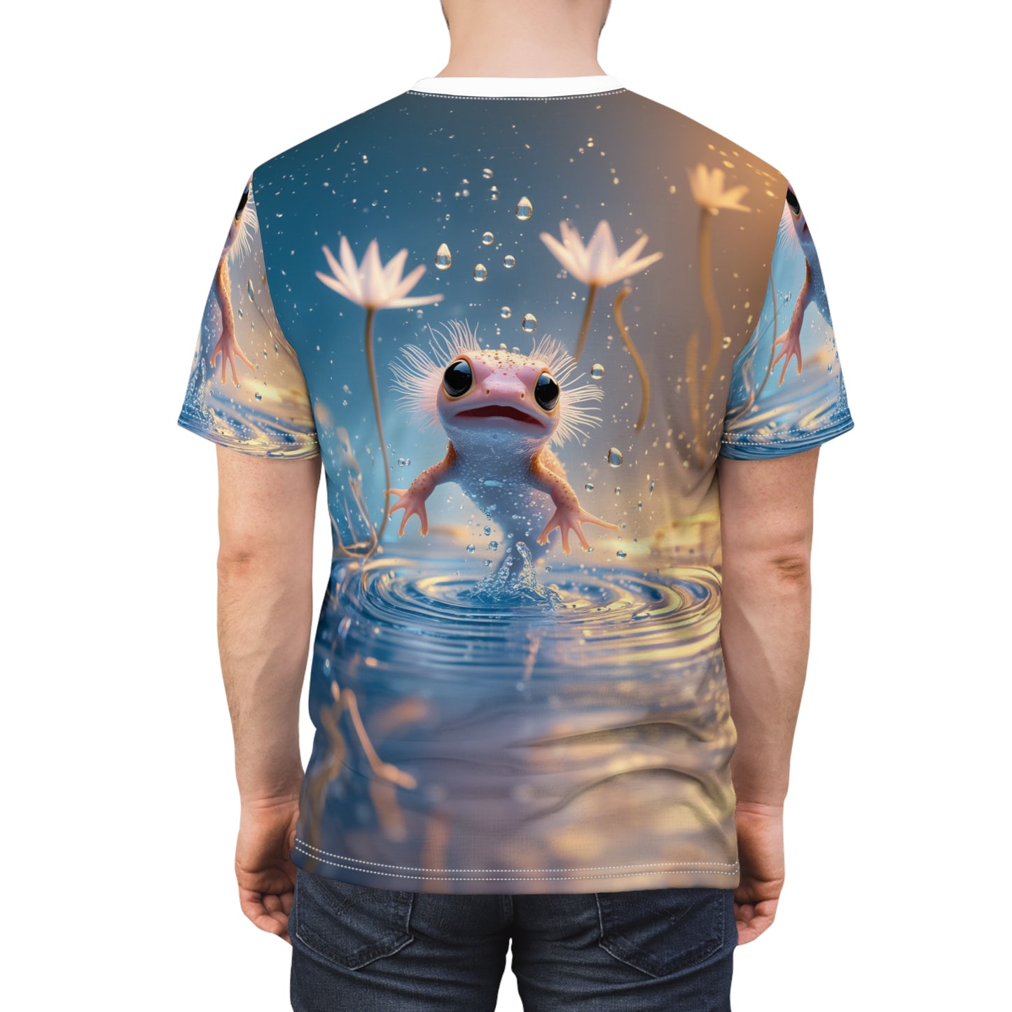 The Water Lotus Guardian Axolotl
