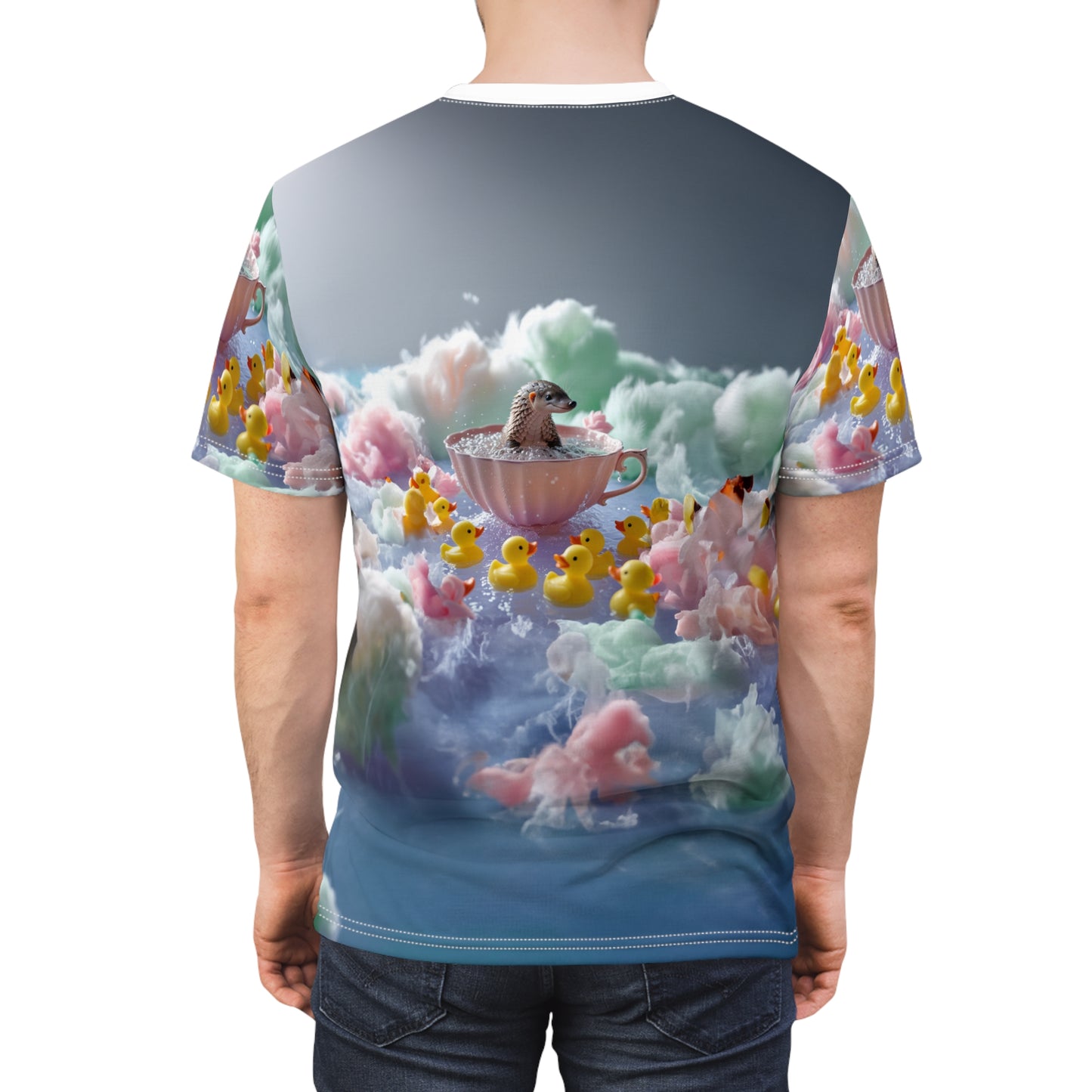 Pangolin in a Cotton Candy Dream