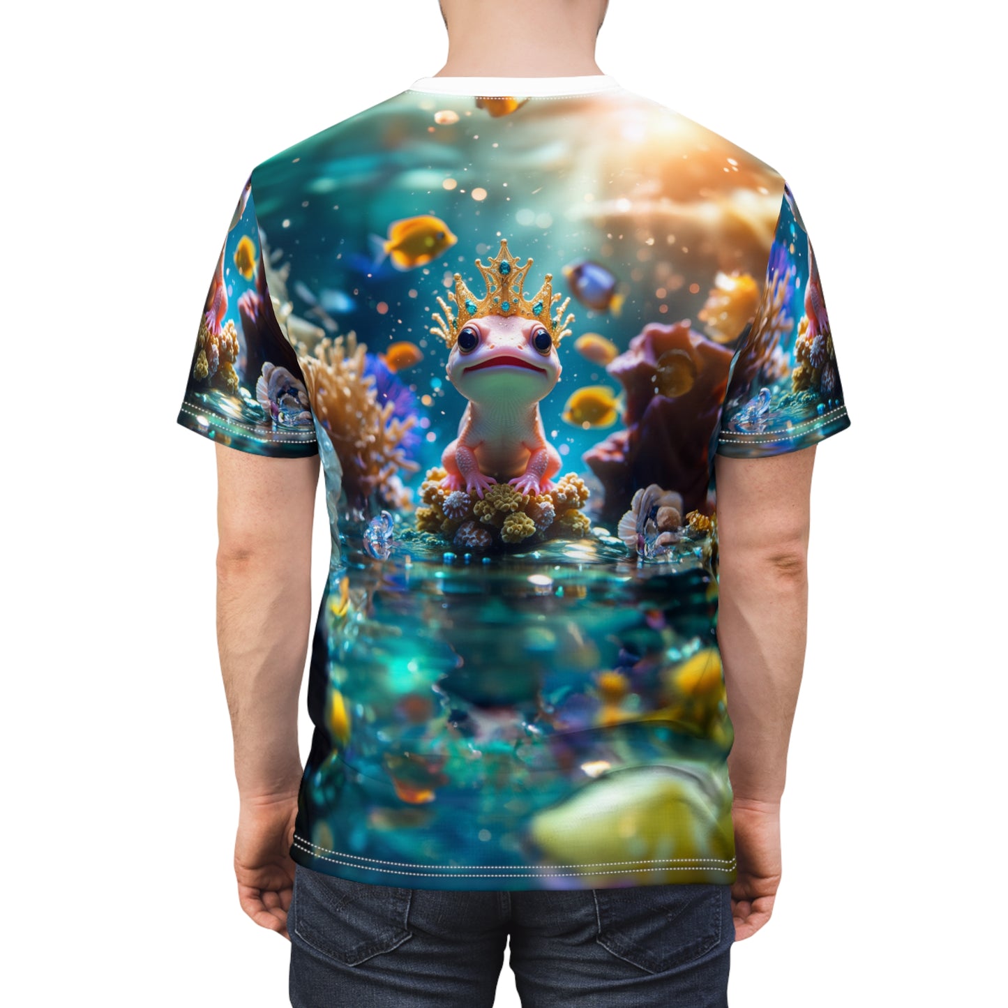 Coral Kingdom Royalty Axolotl