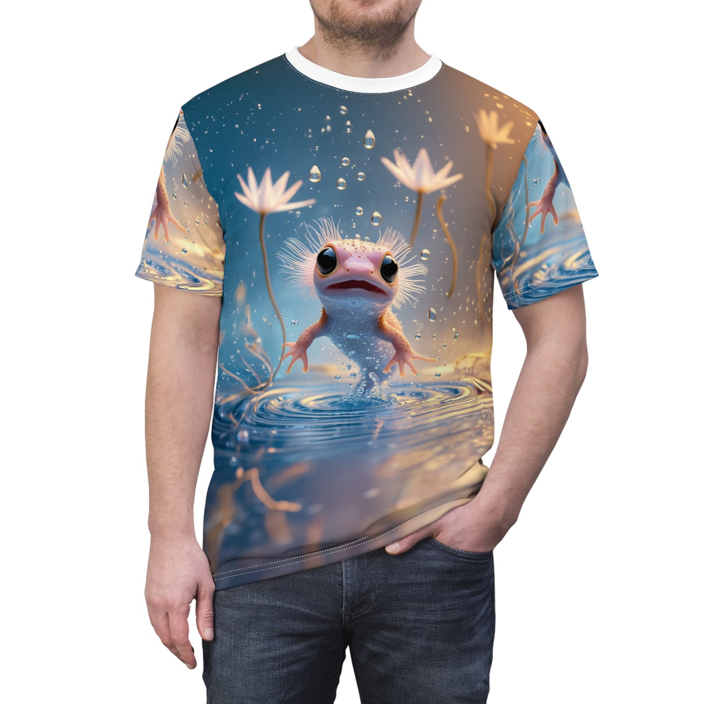 The Water Lotus Guardian Axolotl