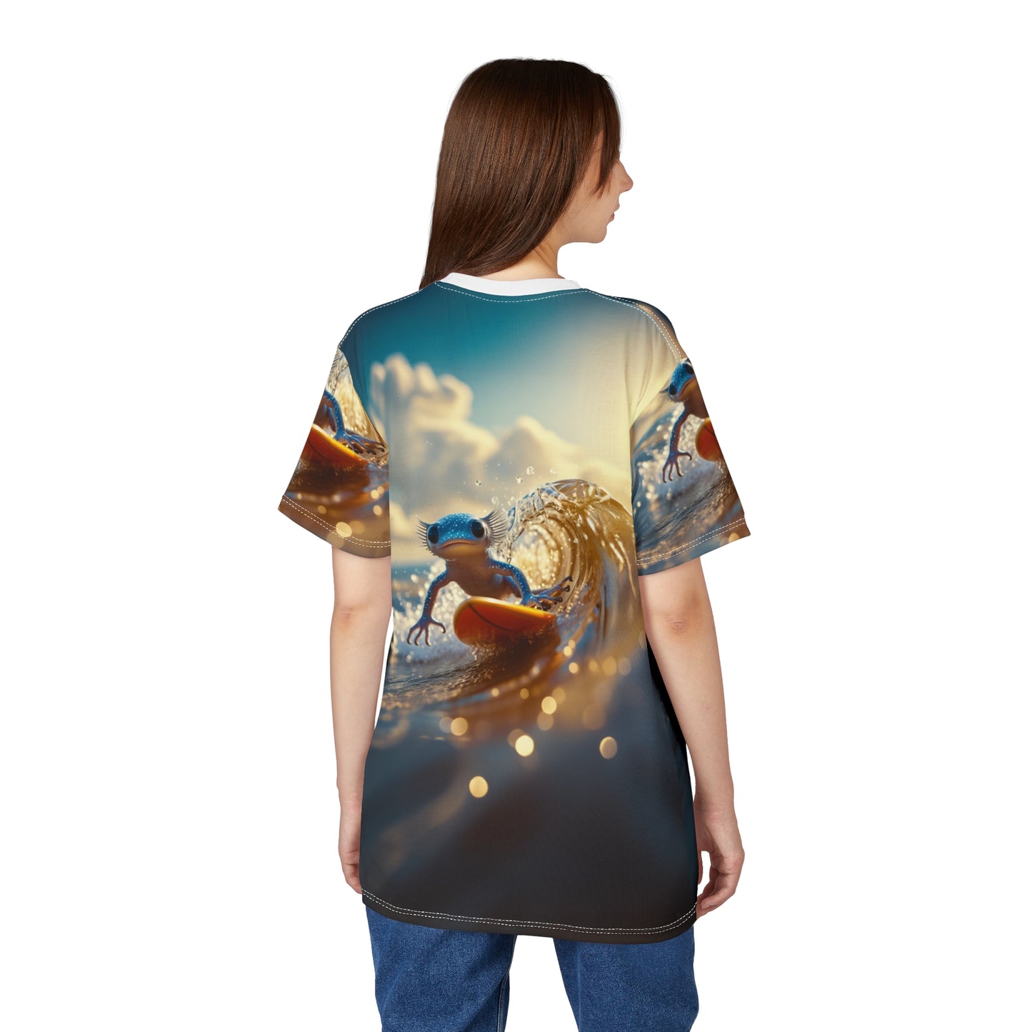 Cool Surfer Axolotl