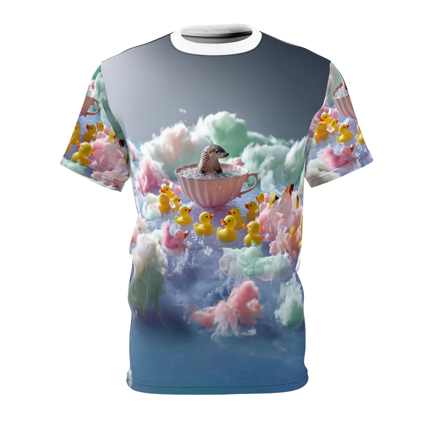 Pangolin in a Cotton Candy Dream