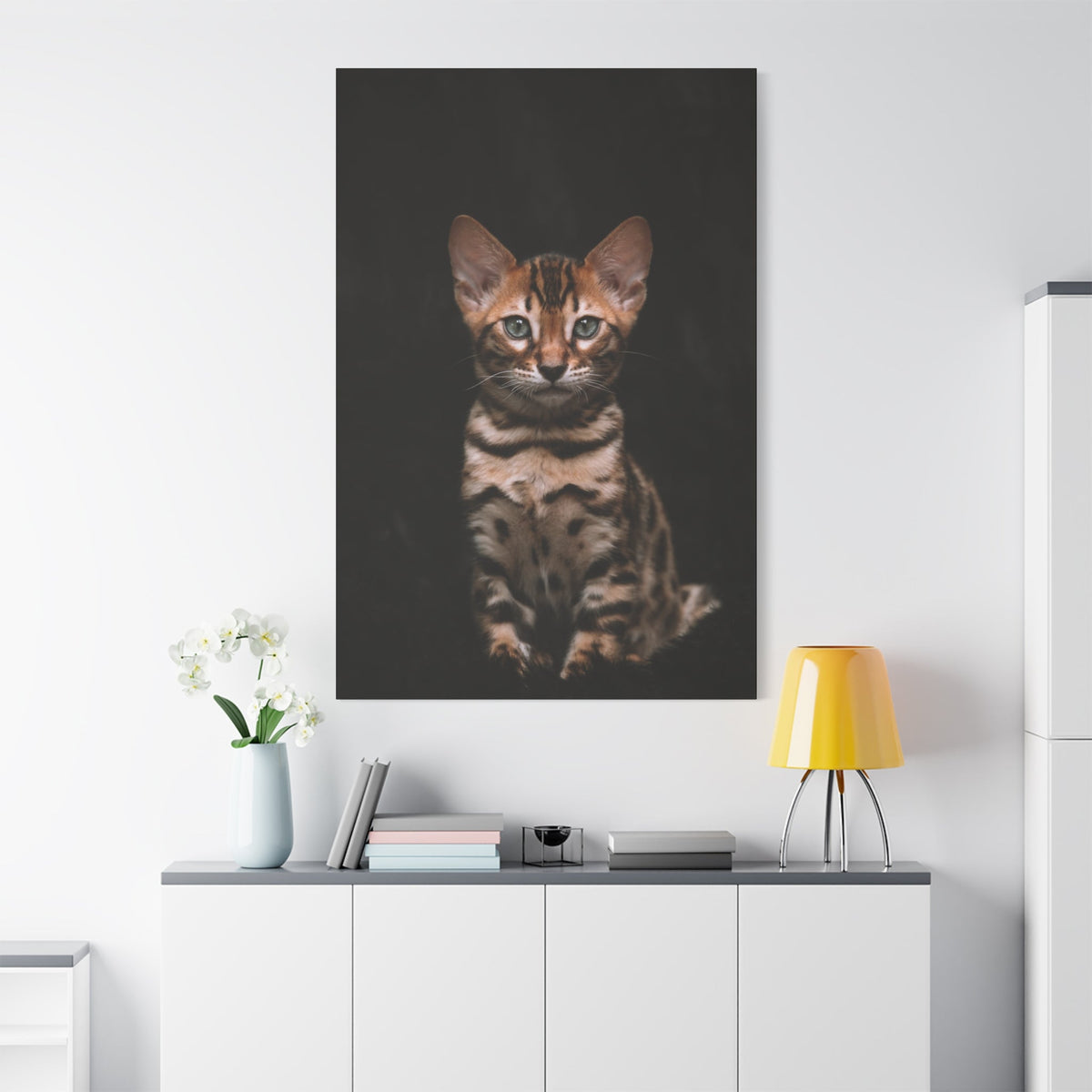 Adorable Kitten Canvas Wall Art - ART OF ROYALS