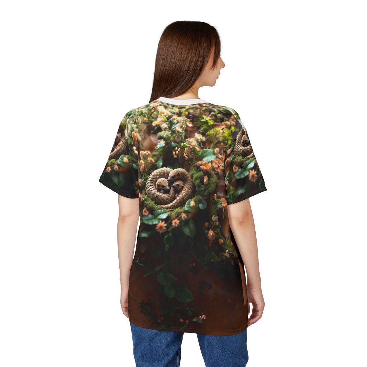 Botanical Bliss Pangolin - ART OF ROYALS