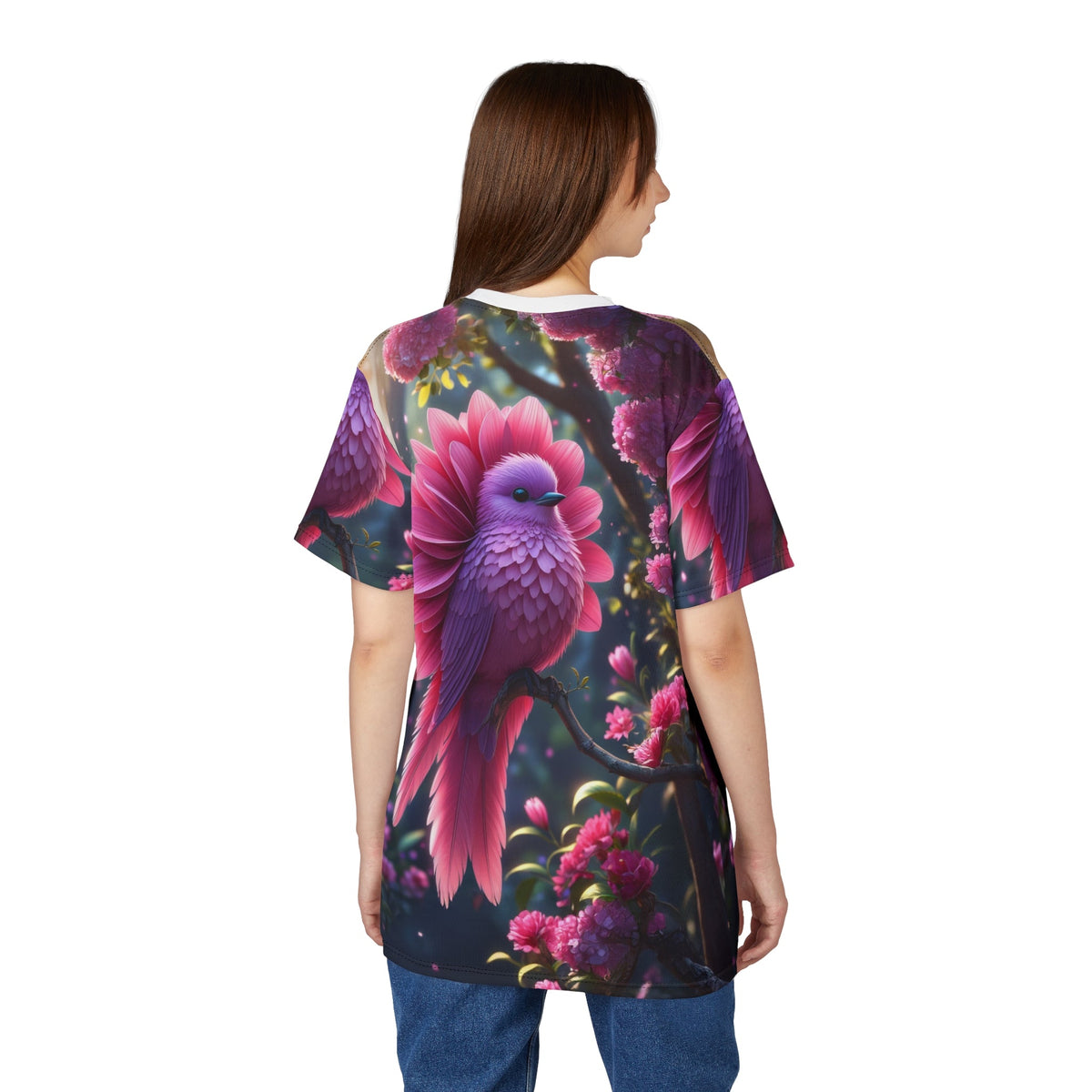 Enchanted Blossom Bird β Fantasy T-Shirt - ART OF ROYALS