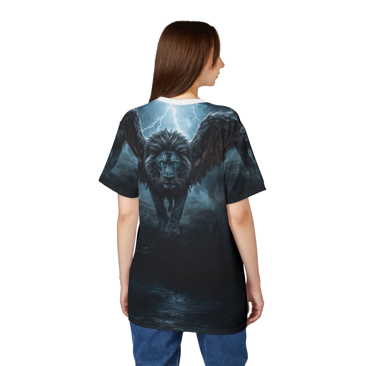 ⚡ Stormwing Lion – Guardian of Thunder T-Shirt - ART OF ROYALS