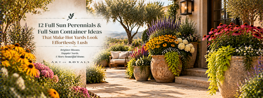 12 Full Sun Perennials & Full Sun Container Ideas That Make Hot Yards Look Effortlessly Lush