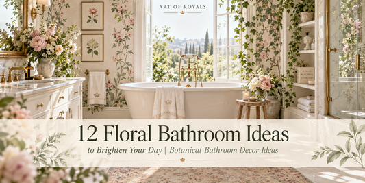 12 Floral Bathroom Ideas to Brighten Your Day | Botanical Bathroom Decor Ideas