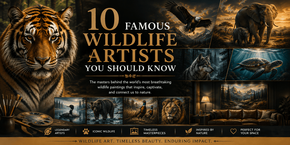 10 Famous Wildlife Artists You Should Know - ART OF ROYALS