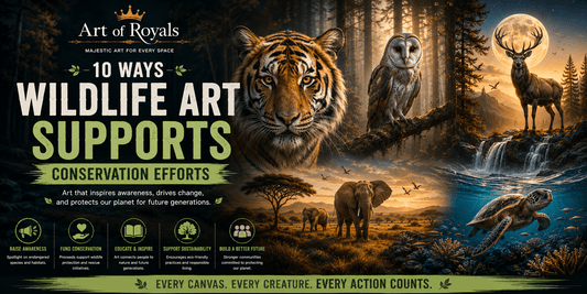 10 Ways Wildlife Art Supports Conservation Efforts - ART OF ROYALS