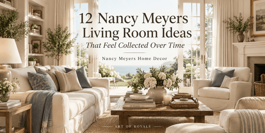 12 Nancy Meyers Living Room Ideas That Feel Collected Over Time | Nancy Meyers Home Decor - ART OF ROYALS