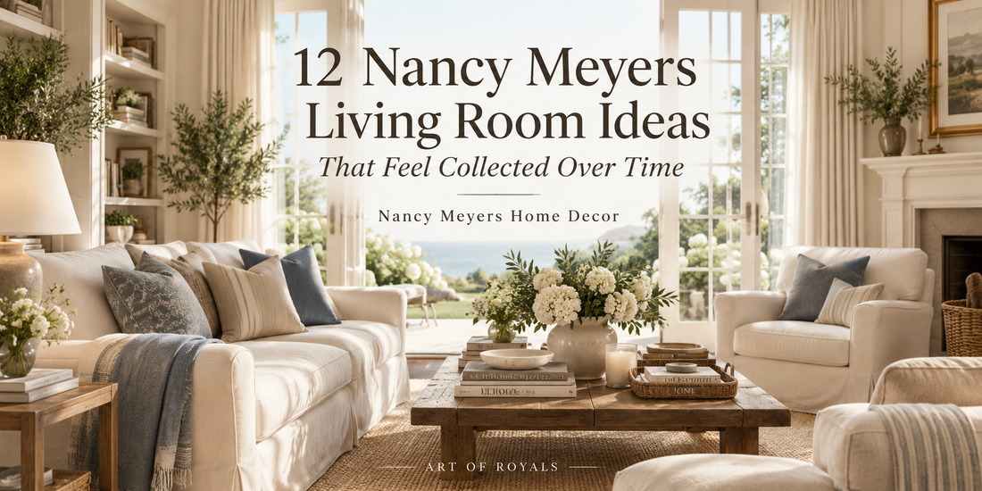 12 Nancy Meyers Living Room Ideas That Feel Collected Over Time | Nancy Meyers Home Decor