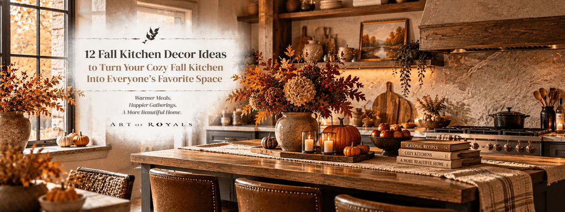 12 Fall Kitchen Decor Ideas to Turn Your Cozy Fall Kitchen Into Everyone’s Favorite Space - ART OF ROYALS