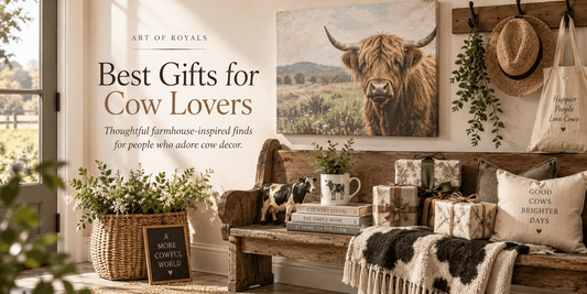 Best Gifts for Cow Lovers - ART OF ROYALS