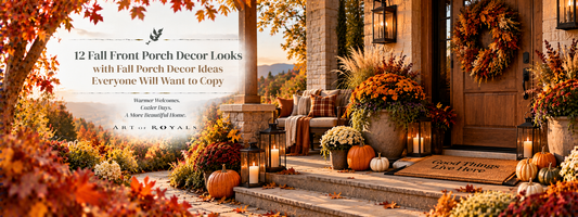 12 Fall Front Porch Decor Looks with Fall Porch Decor Ideas Everyone Will Want to Copy