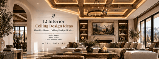 12 Interior Ceiling Design Ideas That Feel Luxe | Ceiling Design Modern - ART OF ROYALS