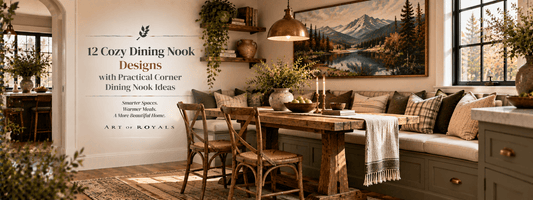 12 Cozy Dining Nook Designs with Practical Corner Dining Nook Ideas - ART OF ROYALS