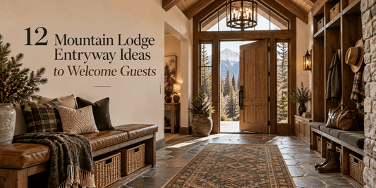 12 Mountain Lodge Entryway Ideas to Welcome Guests - ART OF ROYALS