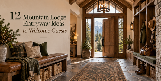 12 Mountain Lodge Entryway Ideas to Welcome Guests