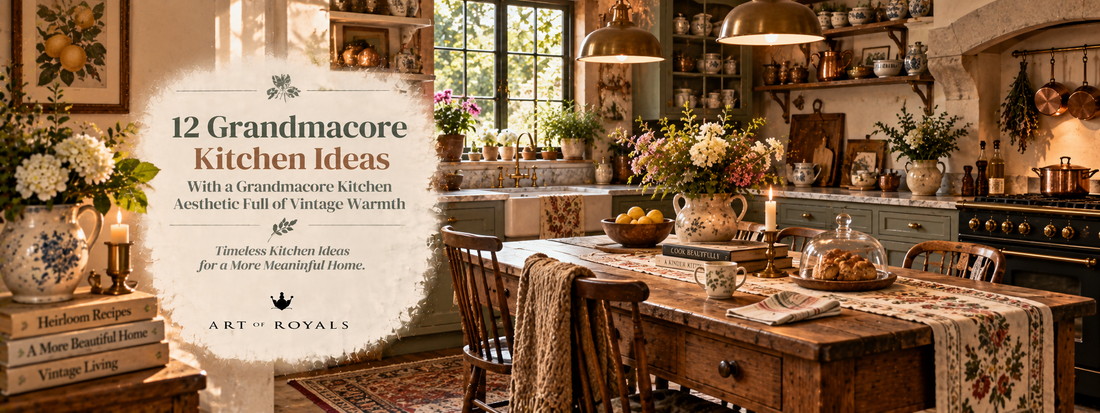 12 Grandmacore Kitchen Ideas With a Grandmacore Kitchen Aesthetic Full of Vintage Warmth
