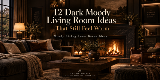 12 Dark Moody Living Room Ideas That Still Feel Warm | Moody Living Room Decor Ideas