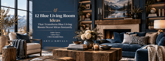 12 Blue Living Room Ideas That Transform Blue Living Room Decor Ideas Instantly - ART OF ROYALS