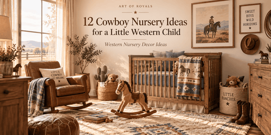 12 Cowboy Nursery Ideas for a Little Western Child | Western Nursery Decor Ideas - ART OF ROYALS