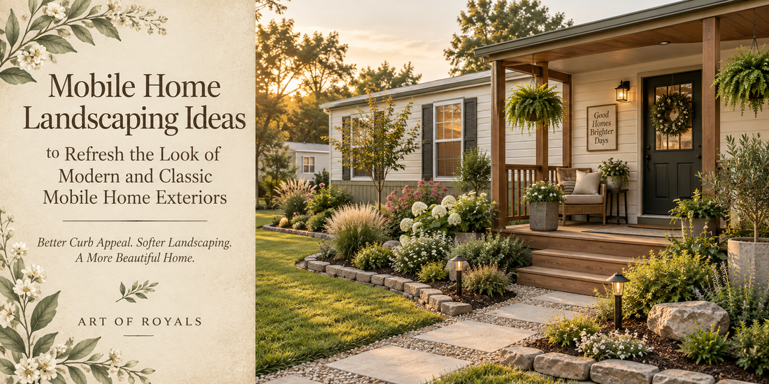 Mobile Home Landscaping Ideas to Refresh the Look of Modern and Classic Mobile Home Exteriors