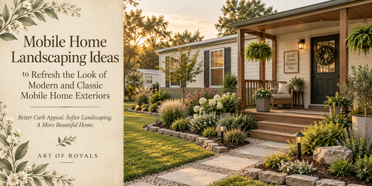 Mobile Home Landscaping Ideas to Refresh the Look of Modern and Classic Mobile Home Exteriors