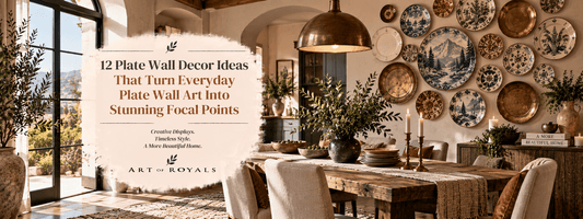 12 Plate Wall Decor Ideas That Turn Everyday Plate Wall Art Into Stunning Focal Points - ART OF ROYALS