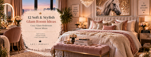 12 Soft & Stylish Glam Room Ideas | Cozy Glam Bedroom Decor Ideas