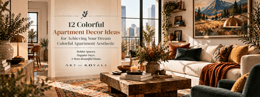 12 Colorful Apartment Decor Ideas for Achieving Your Dream Colorful Apartment Aesthetic - ART OF ROYALS