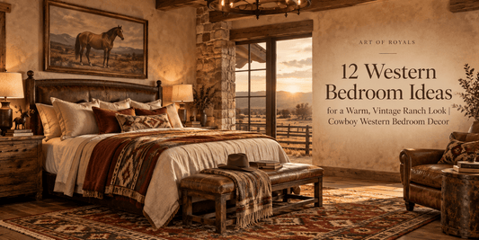 12 Western Bedroom Ideas for a Warm, Vintage Ranch Look | Cowboy Western Bedroom Decor - ART OF ROYALS