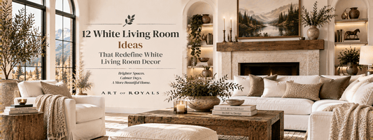 12 White Living Room Ideas That Redefine White Living Room Decor - ART OF ROYALS