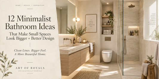 12 Minimalist Bathroom Ideas That Make Small Spaces Look Bigger + Better Design