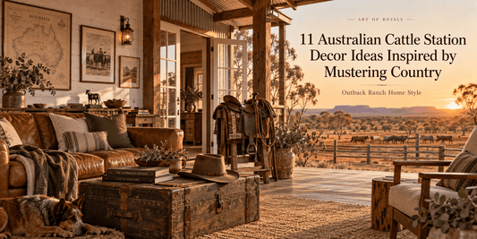 11 Australian Cattle Station Decor Ideas Inspired by Mustering Country | Outback Ranch Home Style - ART OF ROYALS